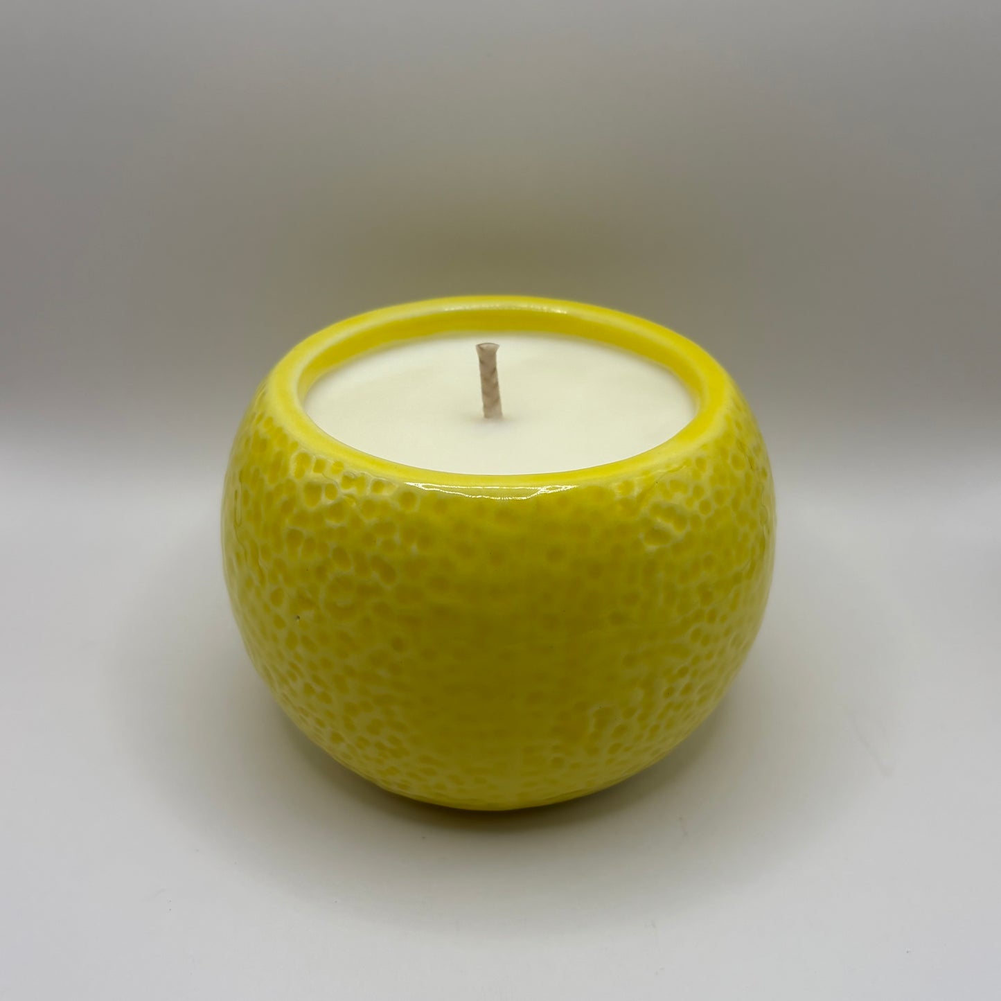 Bougie - Pot "citron" verveine