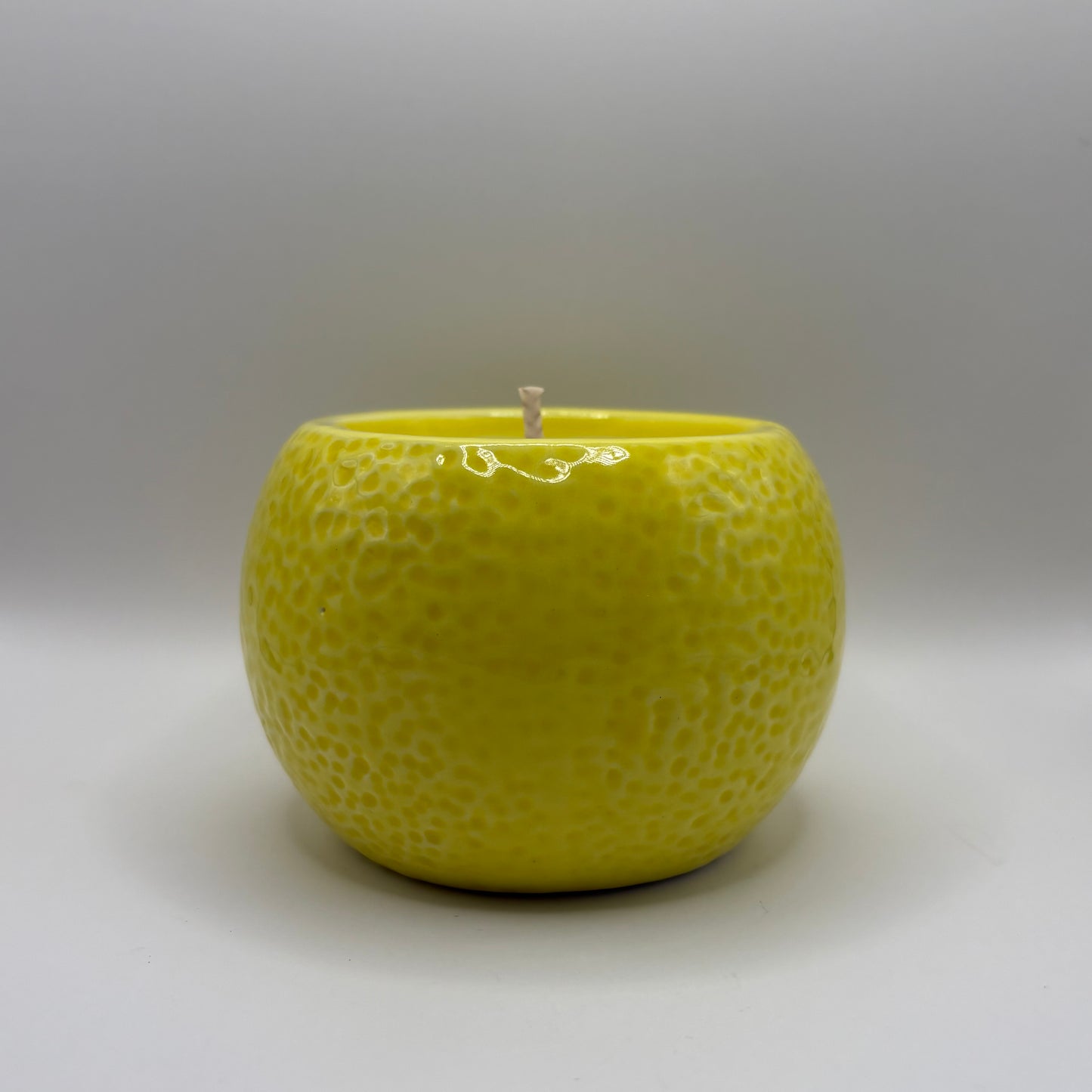 Bougie - Pot "citron" verveine