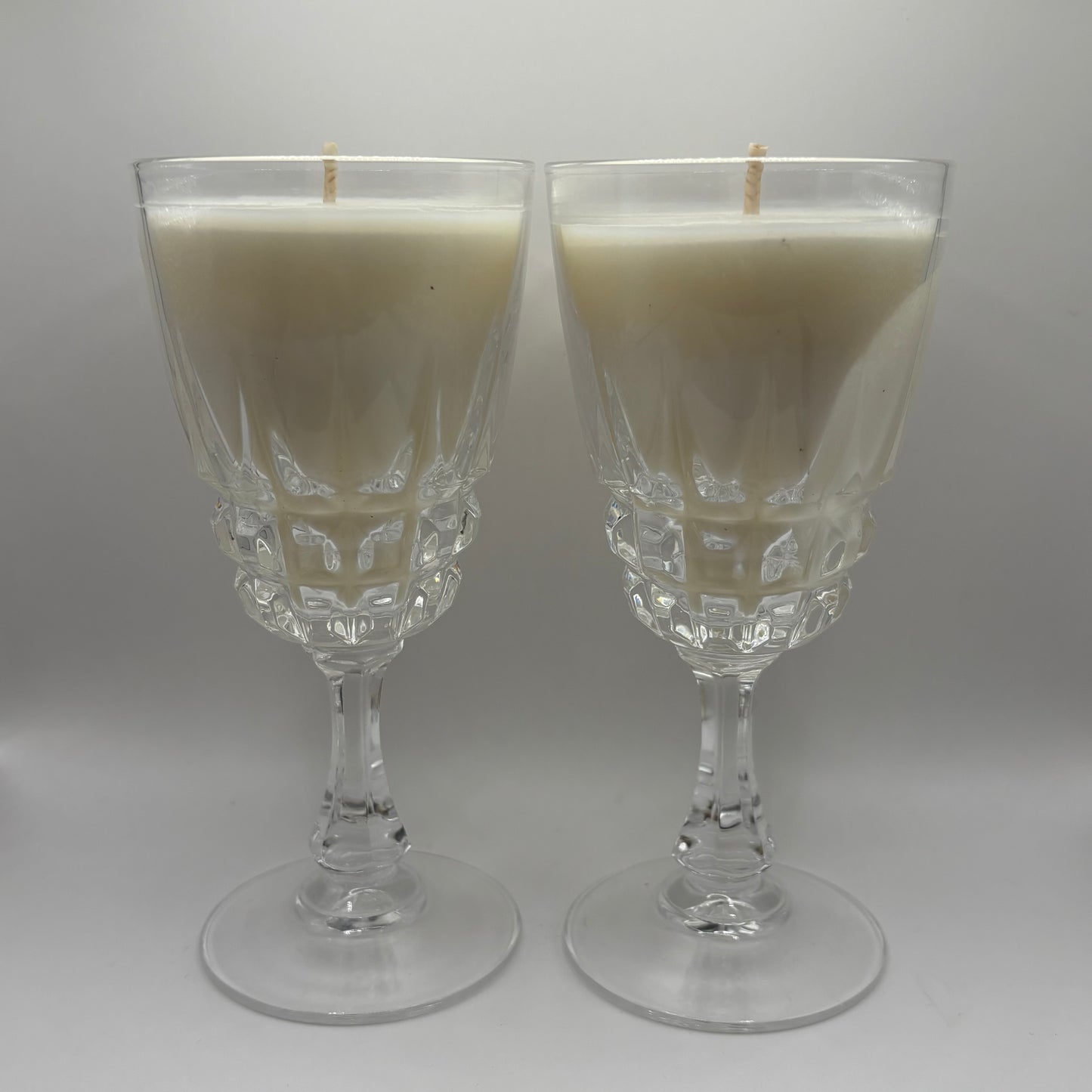 Bougies - Deux verres anciens modèle 3