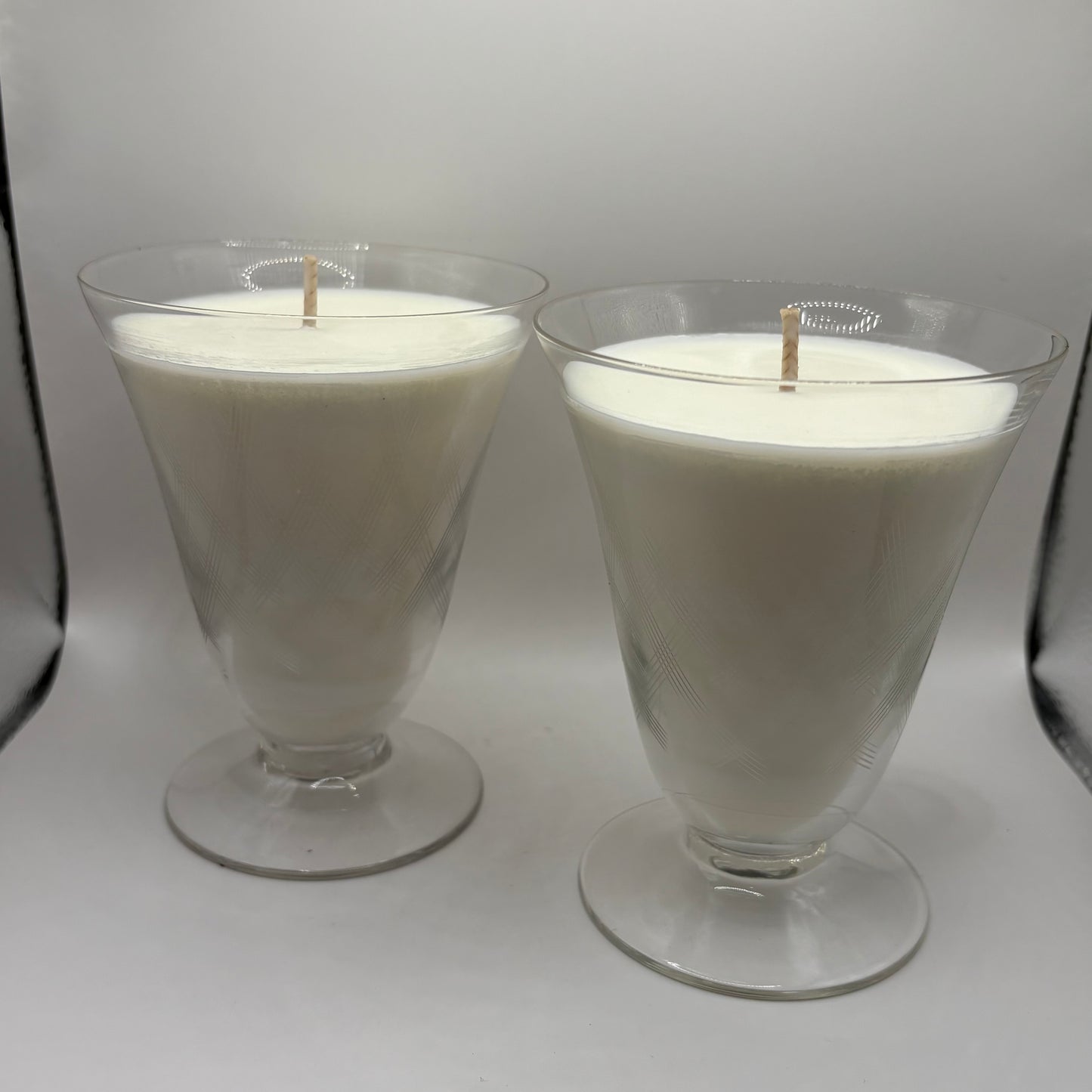 Bougie - Deux grands verres Fleur de cerisier
