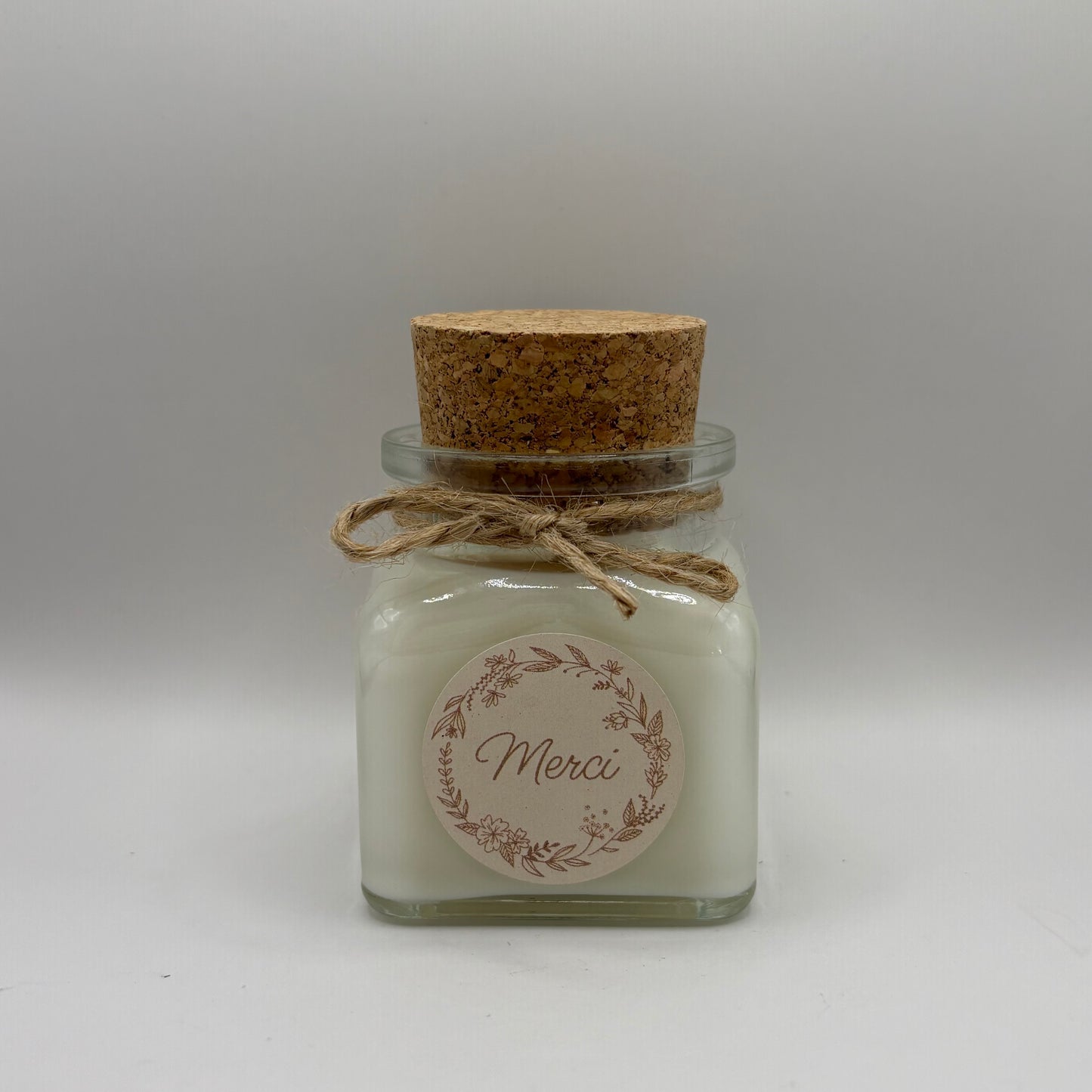 Bougie - Merci poudre de riz