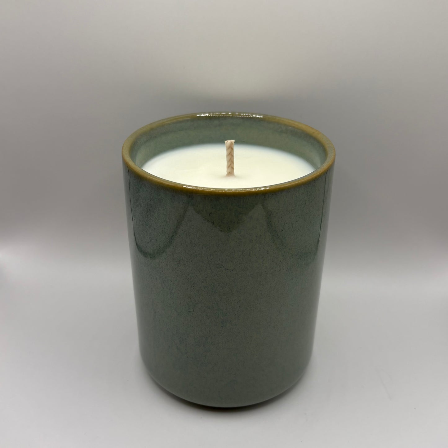 Bougie - Pot à la menthe