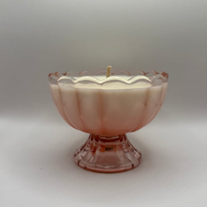 Bougie - Coupe à la fraise