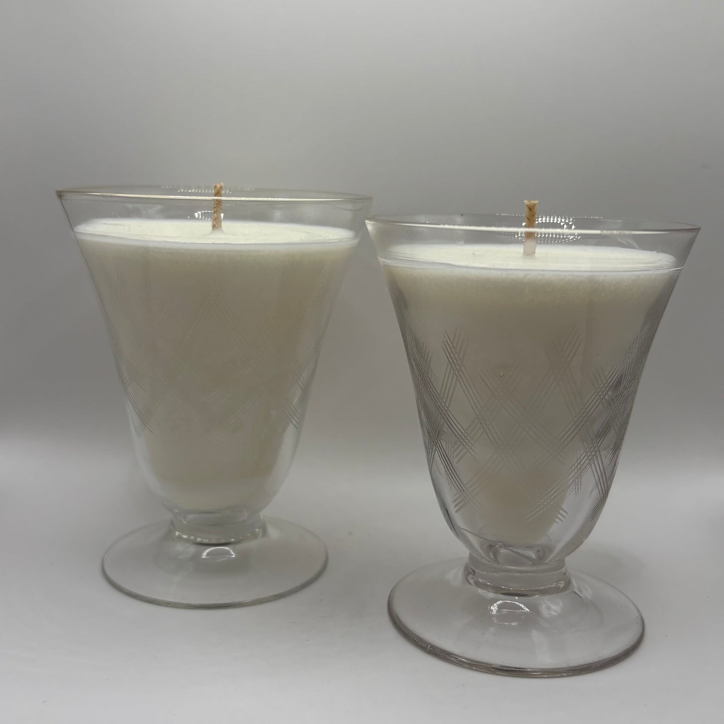 Bougie - Deux verres Fleur de cerisier
