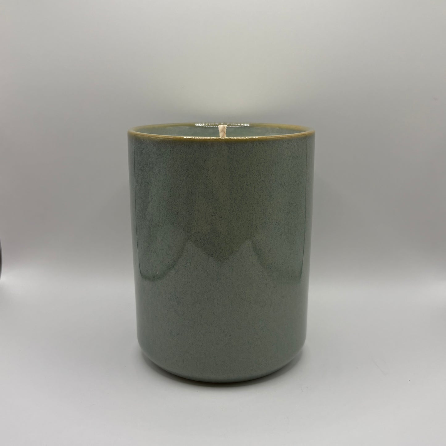 Bougie - Pot à la menthe