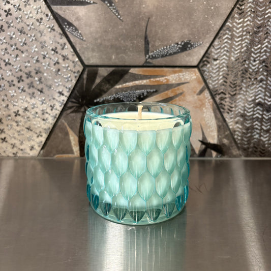 Bougie - Verre à la fleur de coton