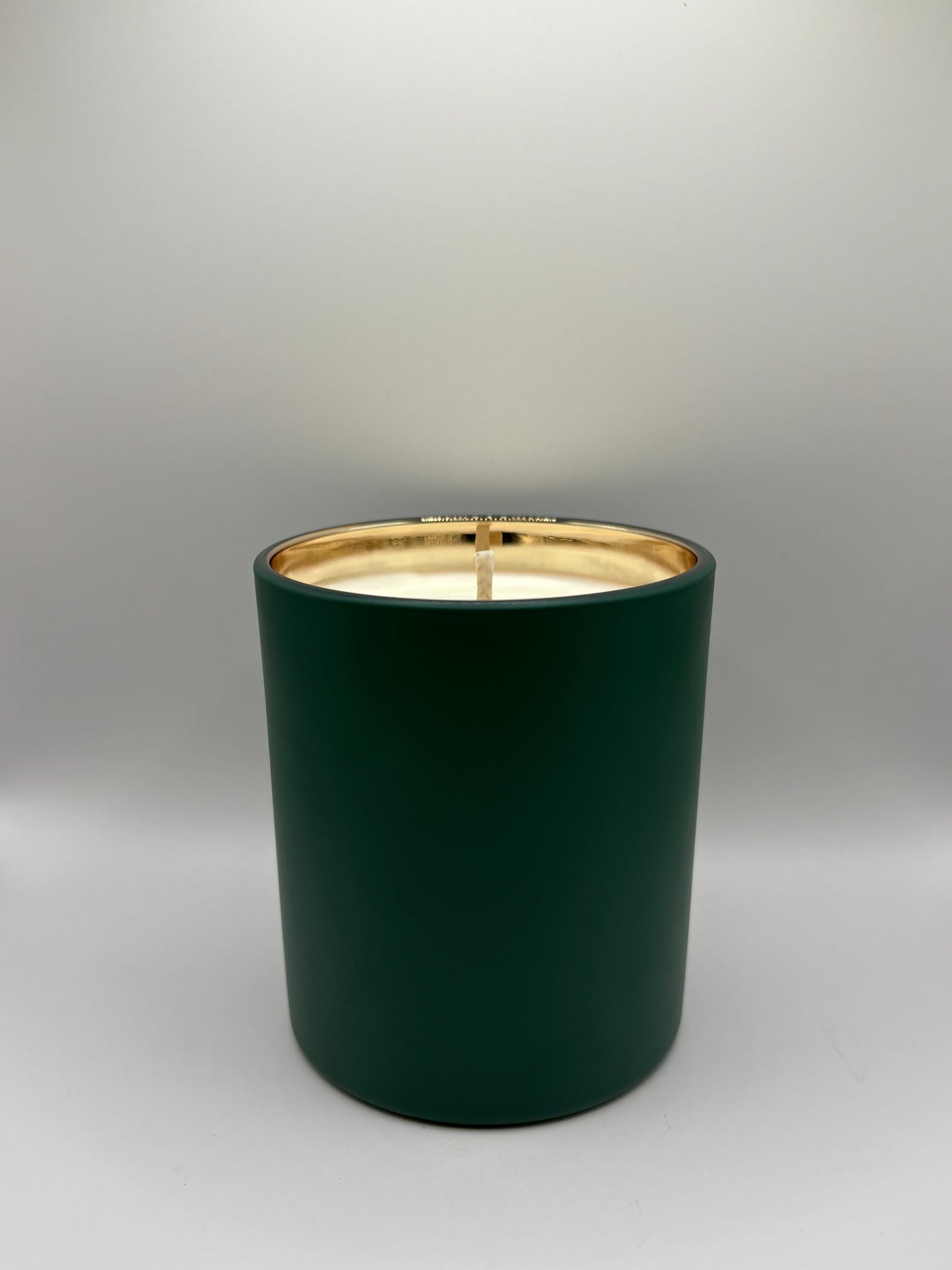 Bougie - Pot vert à la menthe chlorophylle