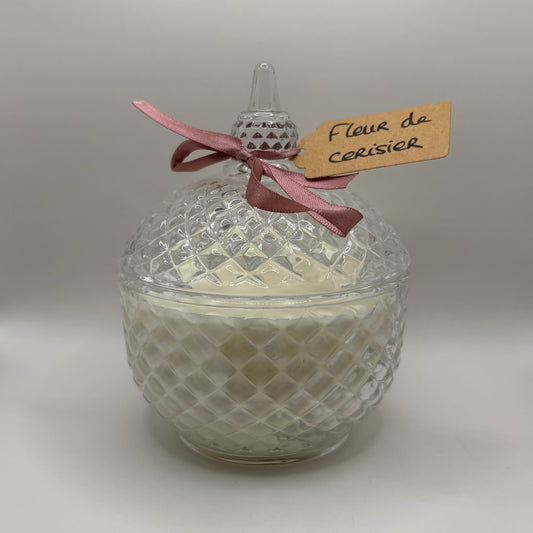 Bougie - Bonbonnière fleur de cerisier