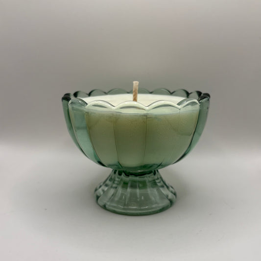 Bougie - Coupe à la menthe