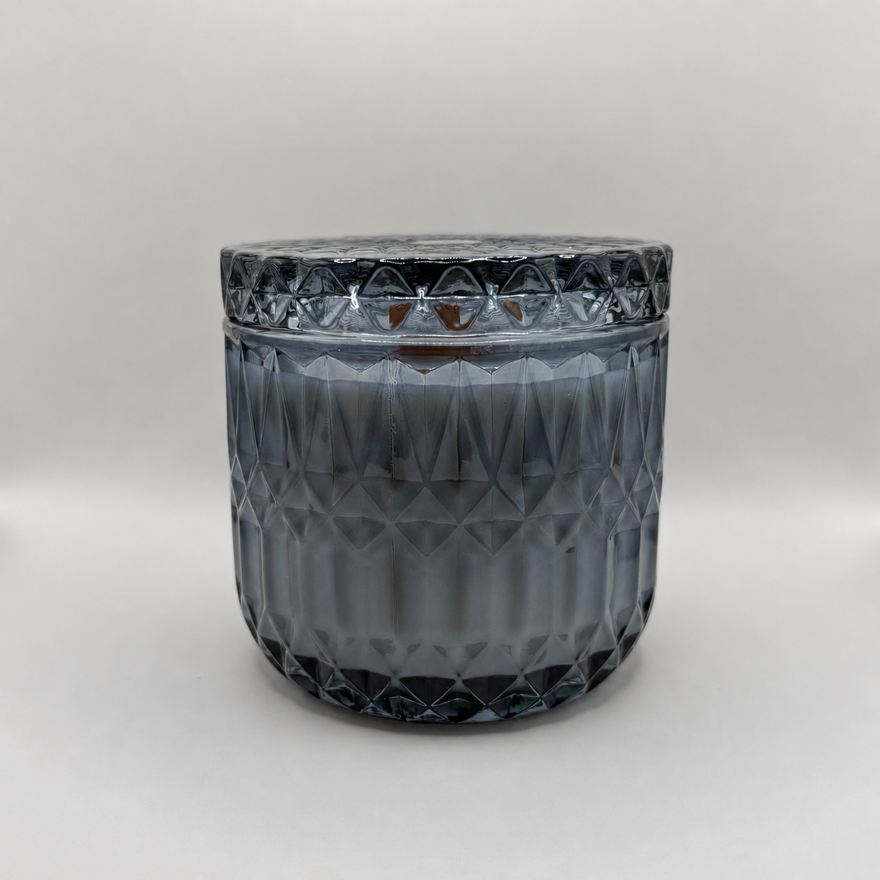 Bougie - Bonbonnière bleue à la menthe poivrée