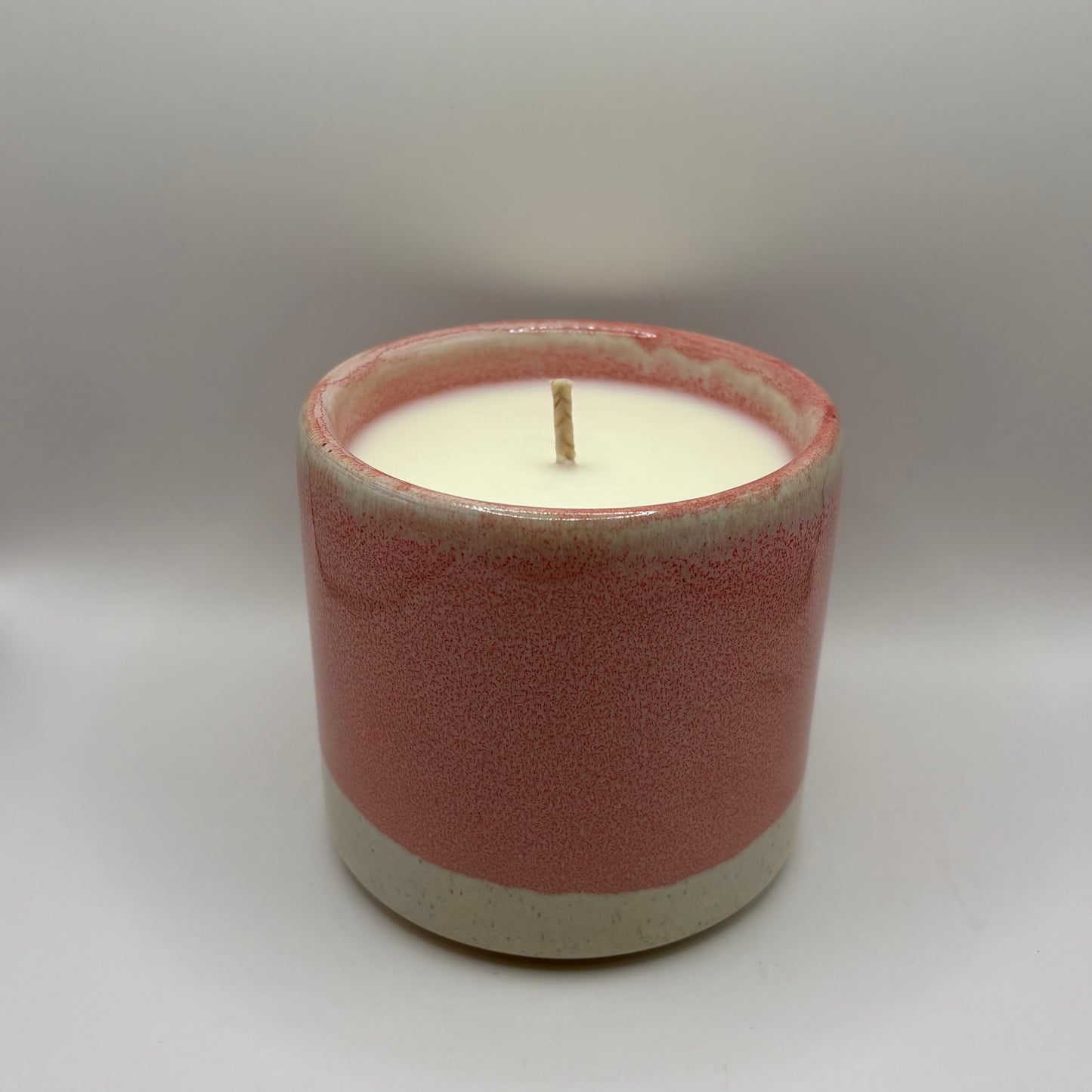 Bougie - Pot pastel rose