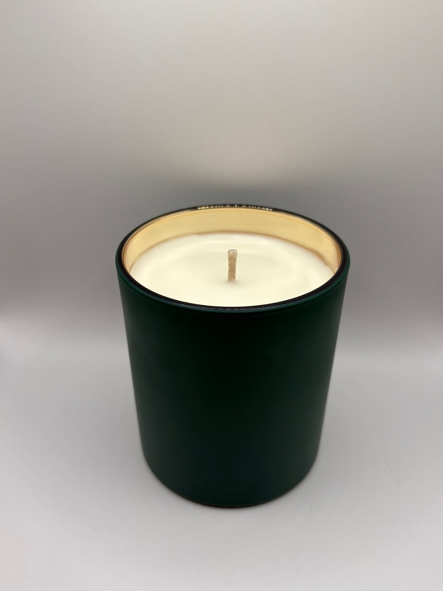 Bougie - Pot vert à la menthe chlorophylle