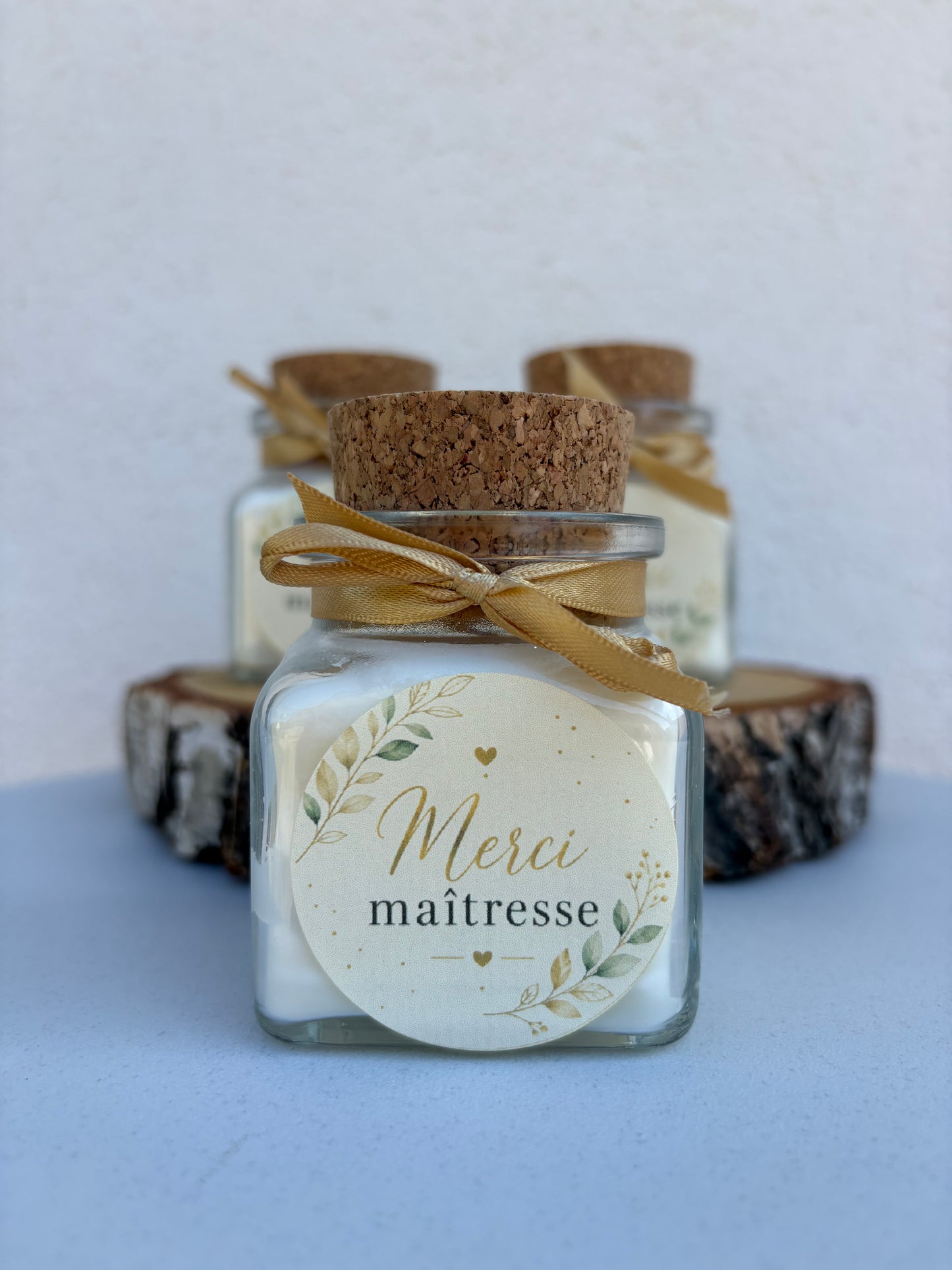 Bougie Merci Maîtresse Modèle 1