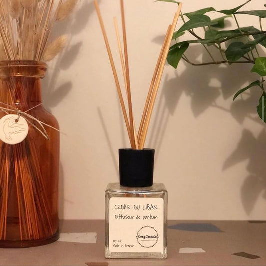 Diffuseur de parfum cèdre du Liban fabriqué en bourgogne 