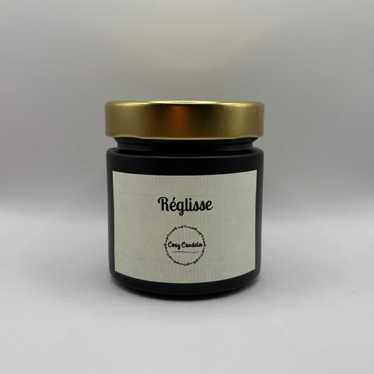 Bougie - Réglisse